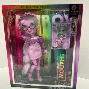 Rainbow High Shadow High Lavender Lynn Purple Fashion Doll